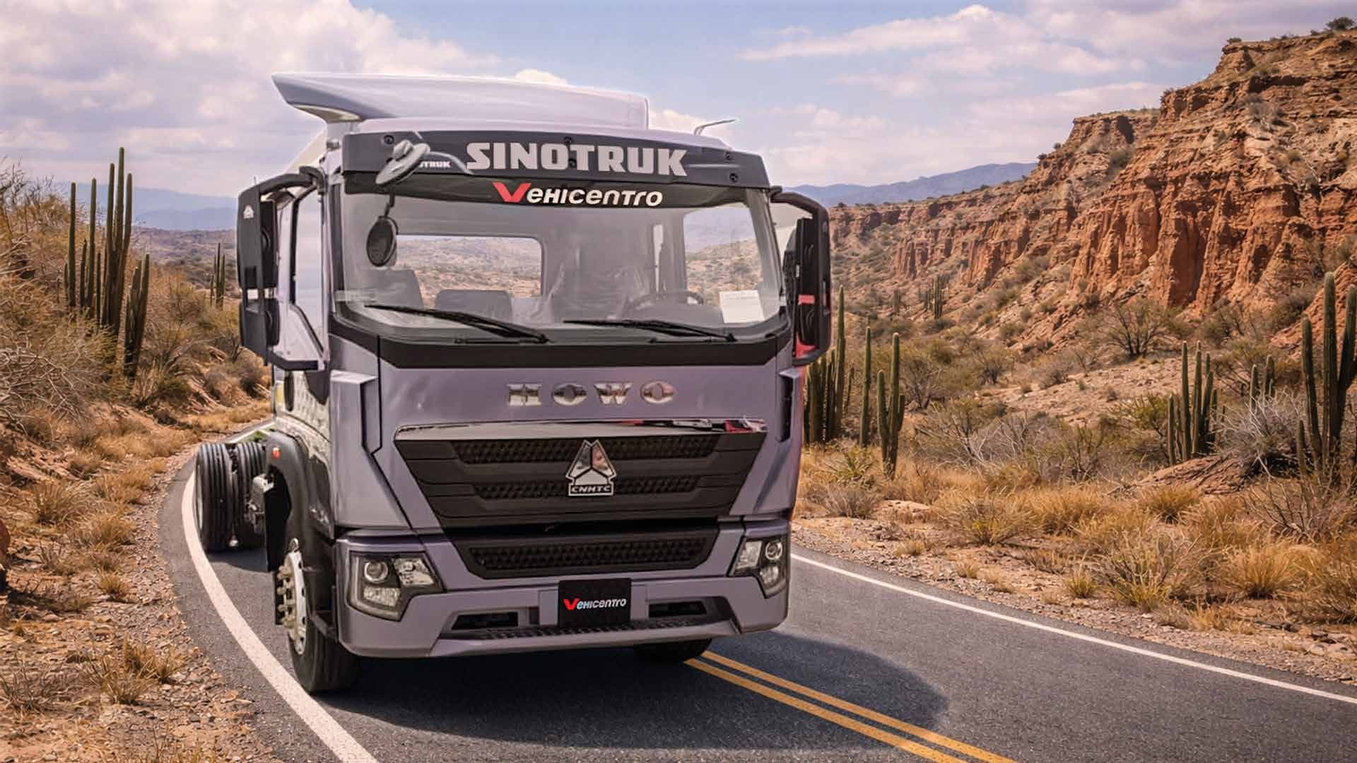 Tractocamión Sinotruk HOWO en carretera